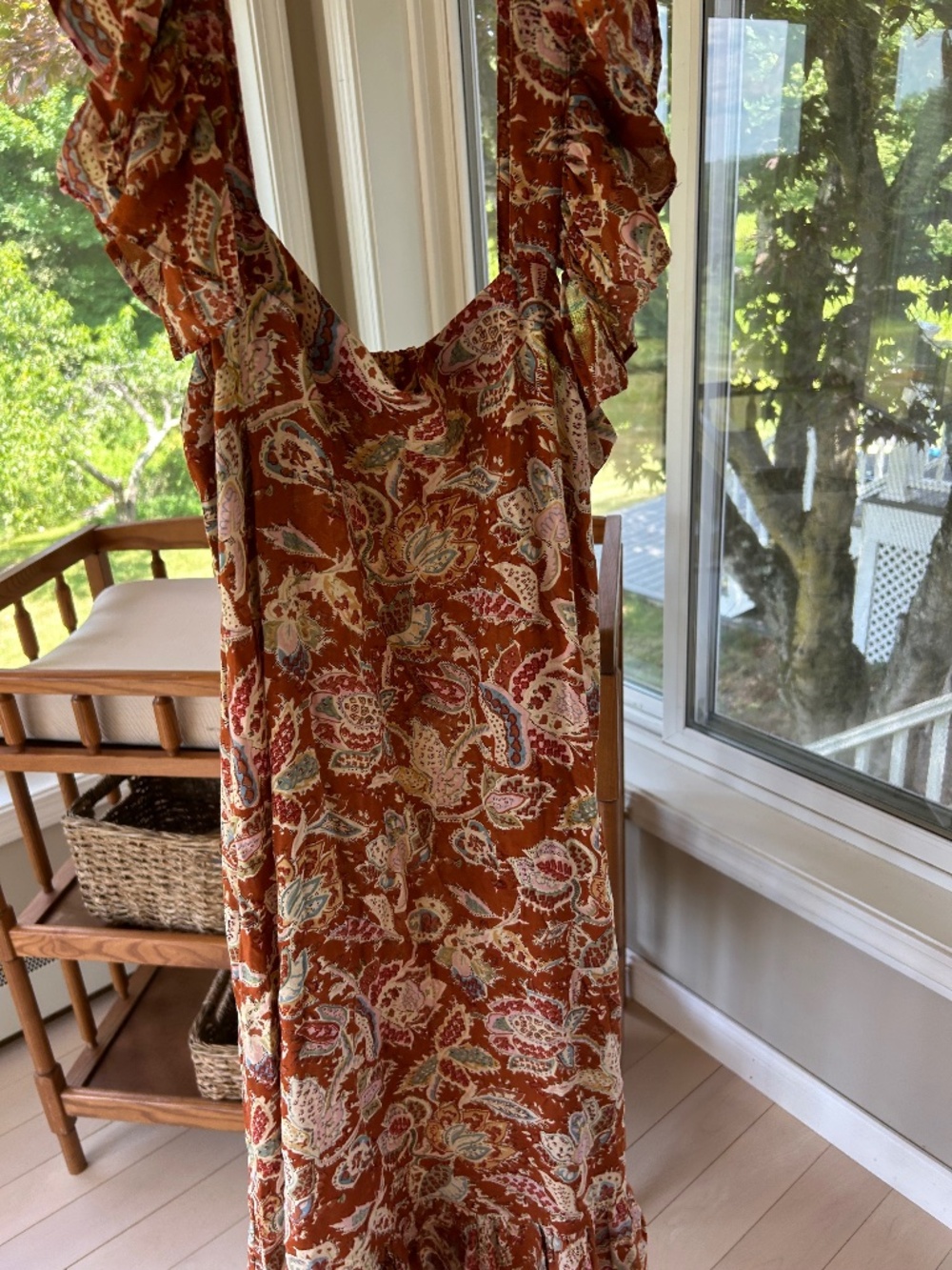 Women’s paisley maxi dress - Picture 1 of 4